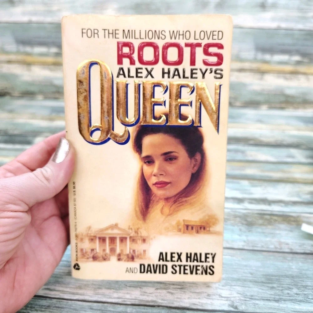 Queen Alex‎ Haley 1993 Avon Novel 1st Ed Print Paperback Drama Roots Saga FAIR